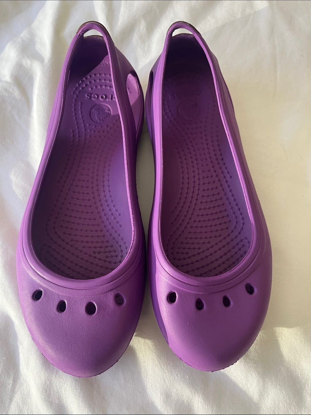 Crocs Kadee Ballet Flats Comfort Purple